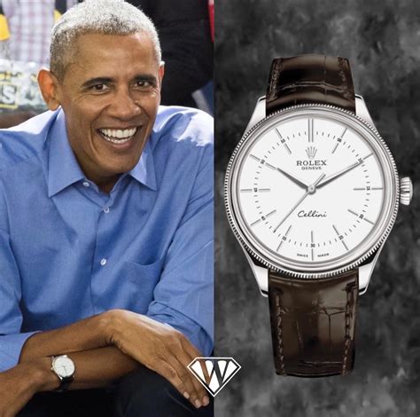 obama rolex cellini|Barack Obama is Wearing a $15,200 Rolex Cellini in  .